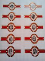 Bagues de cigare - L&F Janssens - Belgisch vorstenhuis, Enlèvement ou Envoi, Utilisé, Bagues de cigare