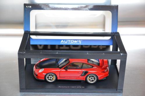 1/18 Porsche 911 997 GT2 RS Autoart, Hobby en Vrije tijd, Modelauto's | 1:18, Zo goed als nieuw, Auto, Autoart, Ophalen of Verzenden