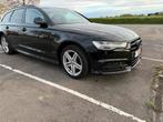 Audi A6 noir Sline 2017 2l diesel 2e proprio, Auto's, Audi, USB, Zwart, 5 deurs, Particulier