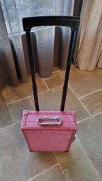 Valise à roulettes enfant rose, Comme neuf, Moins de 50 cm, Plastique souple, Enlèvement ou Envoi