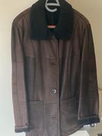 Lamon-Nuytens prachtige oversized jack in soepel leder, Ophalen, Bruin, Lamon-Nuytens, Maat 42/44 (L)