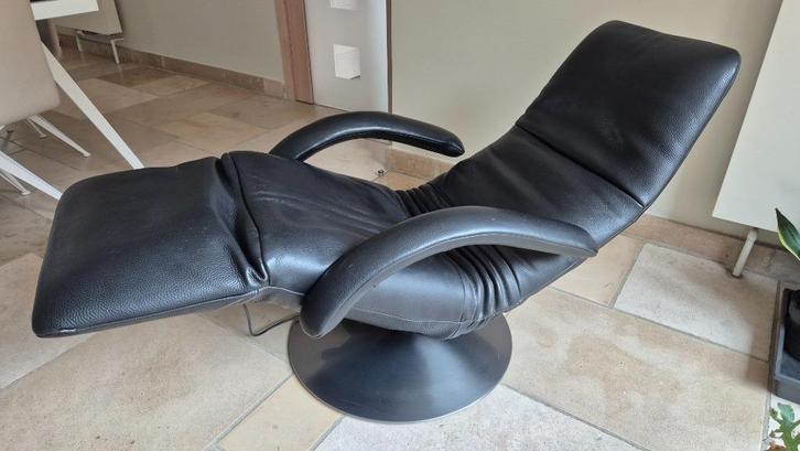 Jori luxe lederen Luxe salon set - 2x relax + 3-zit, Huis en Inrichting, Fauteuils, Gebruikt, Leer, Ophalen