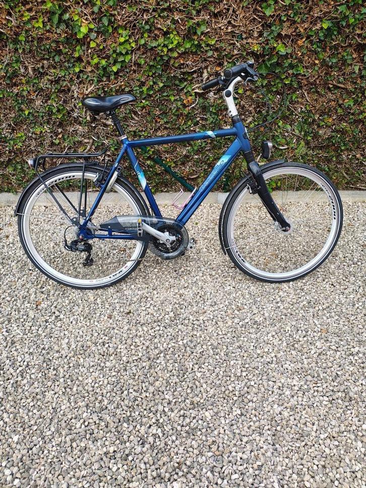 Degelijke herenfiets Gazelle., Fietsen en Brommers, Fietsen | Heren | Herenfietsen, Gebruikt, Gazelle, 53 tot 57 cm, Versnellingen