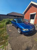 Te koop ford escort cabrio Ghia Edition, Auto's, Voorwielaandrijving, Escort, Zwart, Cabriolet