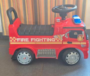 Brandweer loopwagen voor peuters  beschikbaar voor biedingen