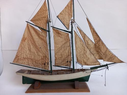 Zeilboot (vintage), Hobby en Vrije tijd, Modelbouw | Boten en Schepen, Gebruikt, Overige merken, Ophalen