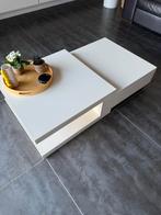 Moderne salontafel met schuif, Ophalen, Zo goed als nieuw