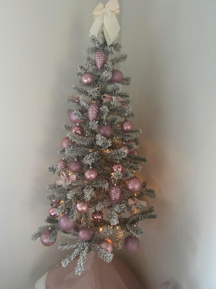 Sapin de Noël complet 150 cm - Comme neuf, Divers, Noël, Comme neuf, Enlèvement
