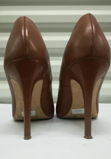453A* COCO BELLA sexy escarpins bruns cuir (40), Escarpins, Brun, Porté, COCO BELLA
