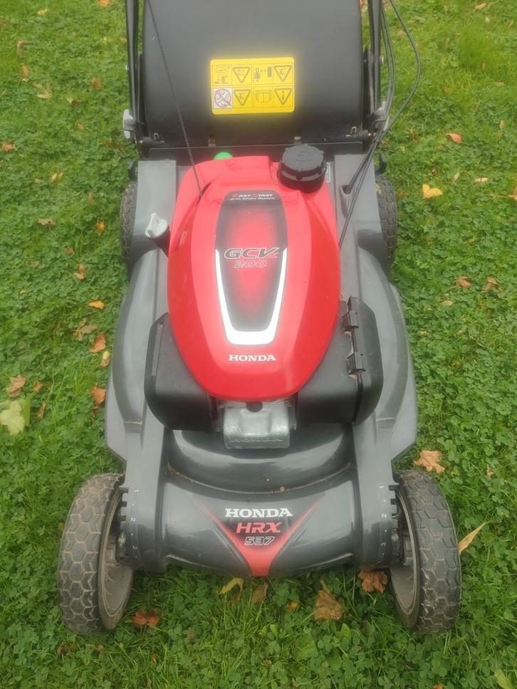 Honda hrx 537, Tuin en Terras, Grasmaaiers, Zo goed als nieuw, Benzine-grasmaaier, 50 cm of meer, Cirkelmaaier, Mulchfunctie, Opvangzak