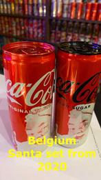 BELGIQUE Coffret Coca-Cola Santa 2021 avec couvercle rouge, Enlèvement ou Envoi