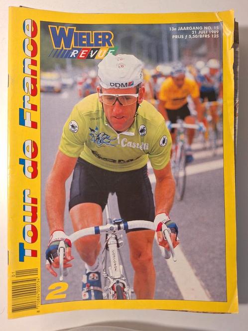 13 magazines Wielerrevue 1989 tot 1991, Verzamelen, Sportartikelen en Voetbal, Zo goed als nieuw, Ophalen of Verzenden