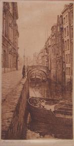 Henri de Budt (B): Steiger Rotterdam ,1918, Antiek en Kunst, Ophalen of Verzenden