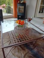 Table salon fer forgé, Ophalen