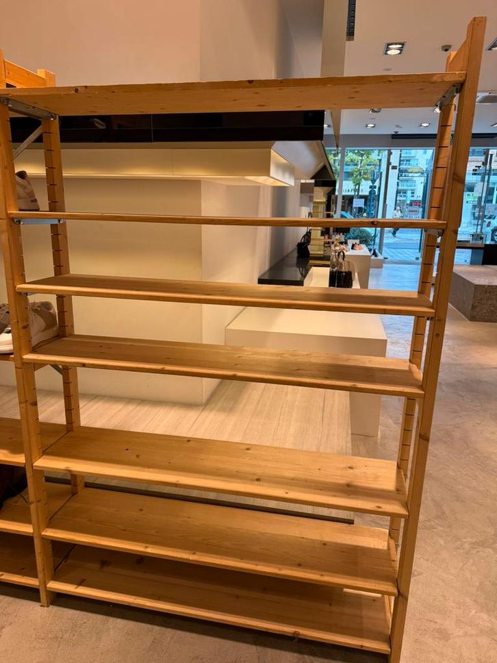 Bruynzeel houten rekken, Huis en Inrichting, Kasten | Stellingkasten, Gebruikt, Ophalen