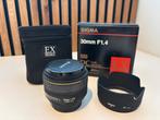 Objectief Sigma 30mm f/1.4 EX DC HSM – Nikon (DX), Audio, Tv en Foto, Ophalen, Zo goed als nieuw, Standaardlens