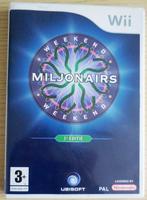 Wii Weekend Miljonairs 1e editie, Games en Spelcomputers, Games | Nintendo DS, Puzzel en Educatief, Vanaf 3 jaar, Ophalen of Verzenden