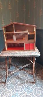 Vintage poppenhuis, Verzamelen, Poppenhuizen en Toebehoren, Ophalen, Gebruikt, Poppenhuis