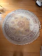 Rond Chinees wollen tapijt, Huis en Inrichting, Stoffering | Tapijten en Vloerkleden, Ophalen, Gebruikt, Rond