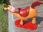 TOY STORY - Woody's Roundup bullseye Pixar Disney PVC rubber, Ophalen, Zo goed als nieuw