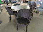Nieuw tafel + 4 stoelen 780 euro compleet., Huis en Inrichting, Tafels | Eettafels, Ophalen, Nieuw