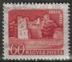 Hongarije 1960-1961 - Yvert 1338 - Kastelen (ST), Affranchi, Envoi