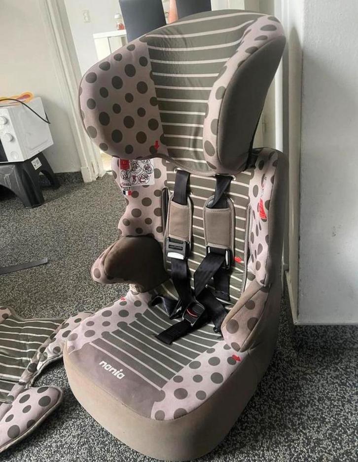 Nania kinderstoel / autostoel 9 - 18 kg z.g.a.n. Baby - kind, Kinderen en Baby's, Autostoeltjes, Zo goed als nieuw, Overige merken