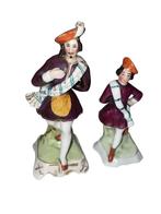 Set van 3 porseleinen miniaturen - Meneer met snor, Antiek en Kunst, Ophalen of Verzenden