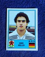 Panini sticker card voetbal  ' Euro 1980 - Hans Müller ', Ophalen of Verzenden, Nieuw, Poster, Plaatje of Sticker