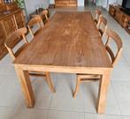 Mooie houten tafel met stoelen. Bieden mag!, Ophalen