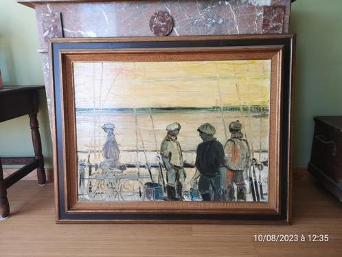 Georges VANHOVE (EVOHNAV), Antiek en Kunst, Kunst | Schilderijen | Abstract, Ophalen