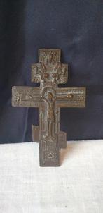 Russe - Croix orthodoxe/de prière « XIXe siècle », Comme neuf, Enlèvement ou Envoi
