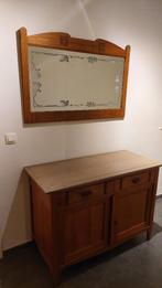 Kast met spiegel, Huis en Inrichting, Ophalen, Gebruikt, 100 tot 150 cm, 100 tot 150 cm