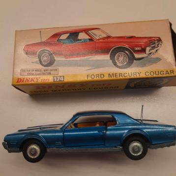 DINKY TOYS UK nr.174: MERCURY COUGAR*MIB*VINTAGE* beschikbaar voor biedingen