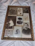 Oude fotolijst 33 x 23,5 cm Italiaanse karakters, Ophalen of Verzenden, Gebruikt