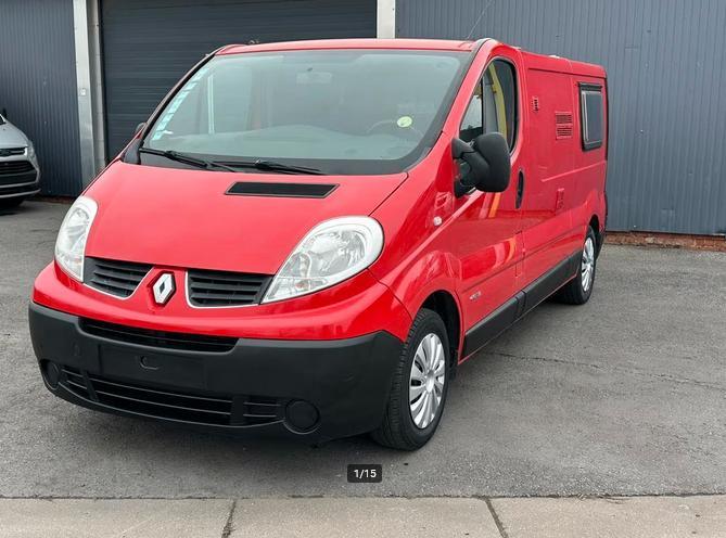 Renault Trafic Mobil- home Bj.2012 / 2.0 diesel / 217.000km, Autos, Renault, Entreprise, Trafic, Diesel, Enlèvement
