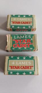 3 oude dozen met scheermesjes van Star Cadet, Verzamelen, Ophalen of Verzenden, Gebruikt