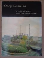 Oranje-Nassau Post Boek mijnen boek Oranje Nassau mijnen, 20e eeuw of later, Ophalen of Verzenden, Zo goed als nieuw, E.C. Brenner