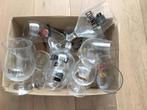 Lot diverse bierglazen, Ophalen, Gebruikt