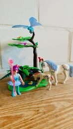 Playmobil Aquarella, la fée de l'eau, dans le pré aux licorn, Comme neuf, Enlèvement ou Envoi