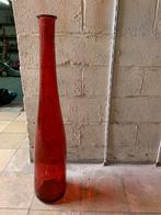 Vaas, Huis en Inrichting, Woonaccessoires | Vazen, Ophalen, 75 cm of meer, Rood, Glas