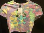 Care bears tie dye crop t-shirt S, DIVIDED, nieuw met labels, Kleding | Dames, Nieuw, Divided, Ophalen of Verzenden, Maat 36 (S)