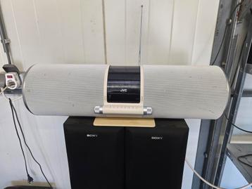 JVC RV-S1W stereo radio ghettoblaster boom blaster € 75 euro beschikbaar voor biedingen
