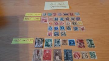 Lot gestempelde postzegels België (1900 - 1939) beschikbaar voor biedingen