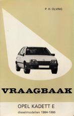 Autohandboek Opel Kadett E, Gelezen, Opel, Ophalen of Verzenden, P.H.Olving
