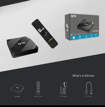 Qtv X5 4k Android-box beschikbaar voor biedingen