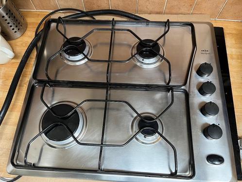 Cuisinière à gaz IKEA par Whirlpool, Electroménager, Tables de cuisson, Utilisé, Encastré, 4 zones de cuisson, Enlèvement