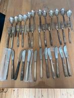 Set verzilverd wiskemann bestek 12 stuks, Antiek en Kunst, Antiek | Bestek, Ophalen