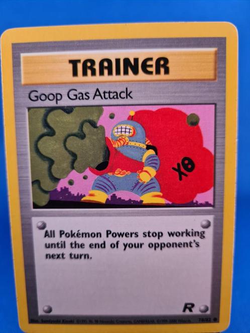 Goop Gas Attack 78/82 - Team Rocket, Hobby en Vrije tijd, Verzamelkaartspellen | Pokémon, Zo goed als nieuw, Verzenden