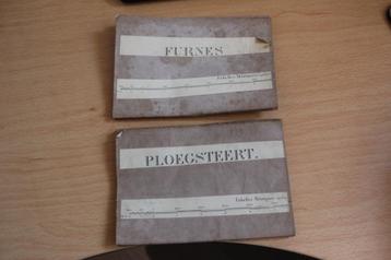 WO1 ABBL kaarten „Furnes” en „Ploegsteert” (1888-1893) beschikbaar voor biedingen